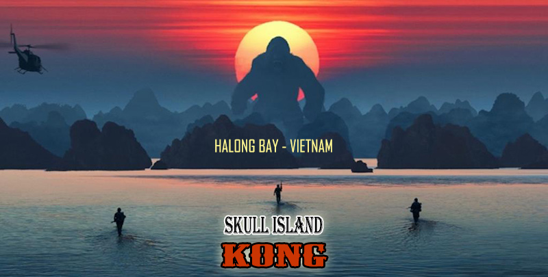 Visit Halong Bay in Kong skull island