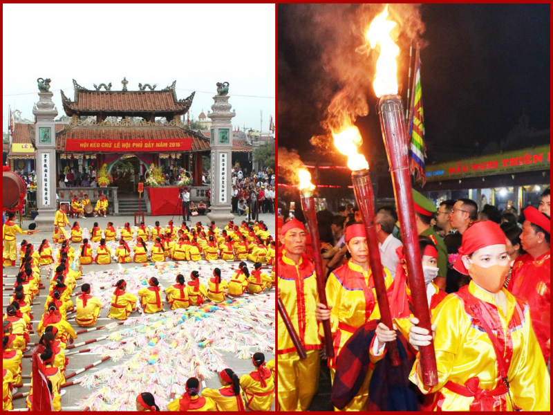 Phủ Dầy Festival celebrates Đạo Mẫu heritage with spirit possession rituals, folk games, and vibrant processions in Nam Định Province.