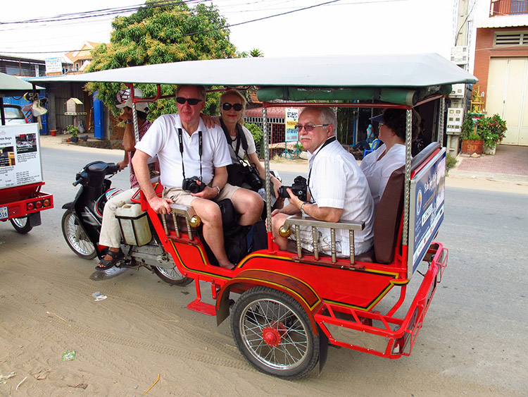 Tukt tuk camboya holidays