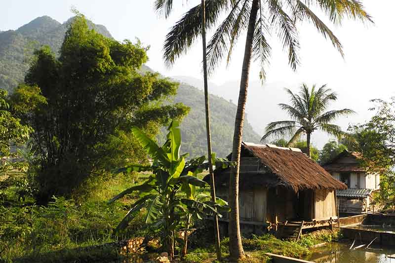 Mai Chau stilt house