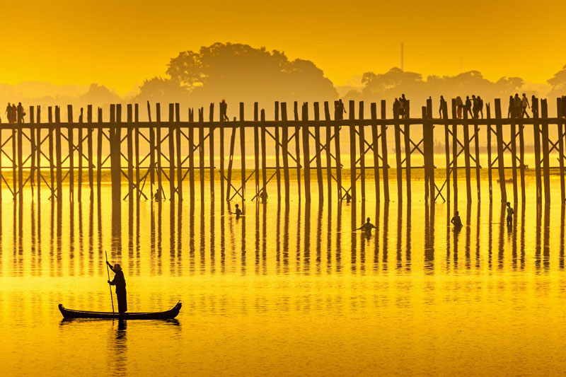 U Bein Bridge Mandalay Myanmar trip