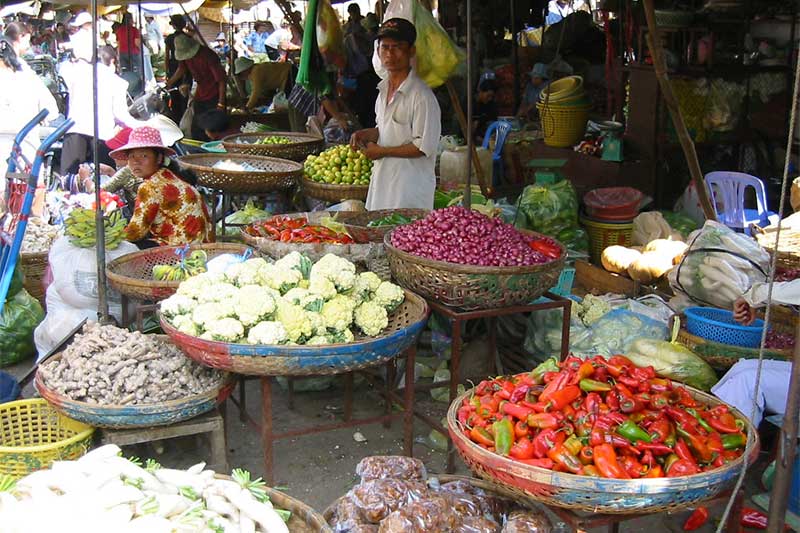 Local Food in Cambodia