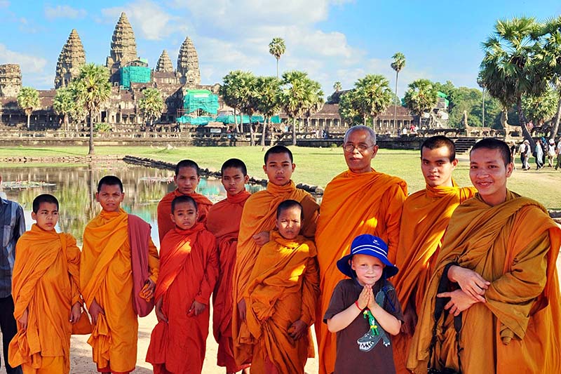 Holidays in Cambodia - Angkor wat