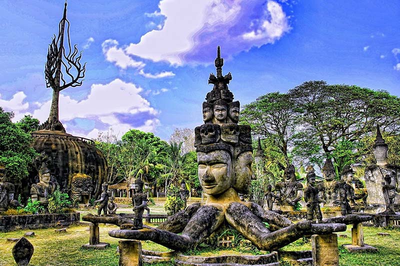 Buddha Park, Laos