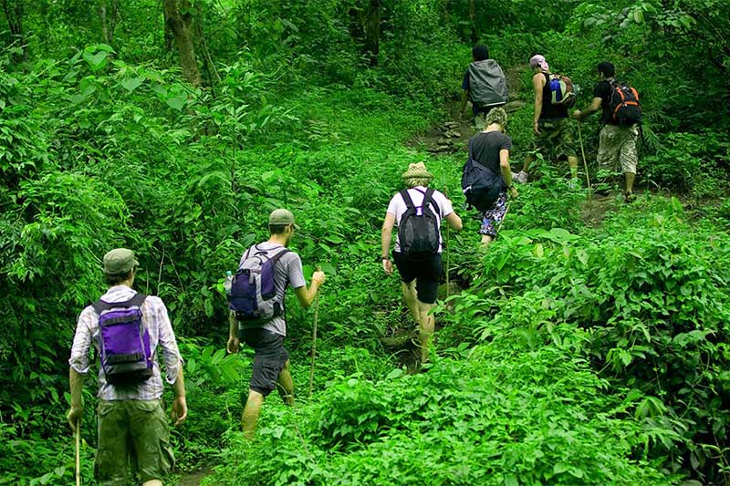 Laos trekking