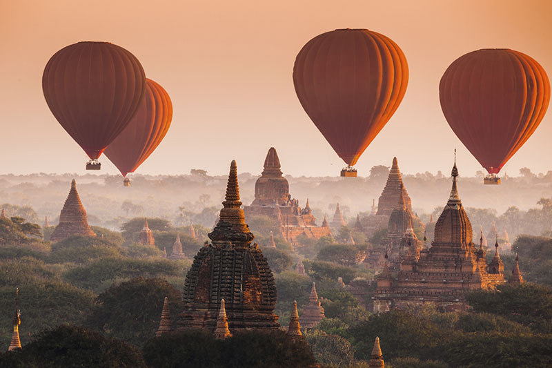 Sunrise at Bagan