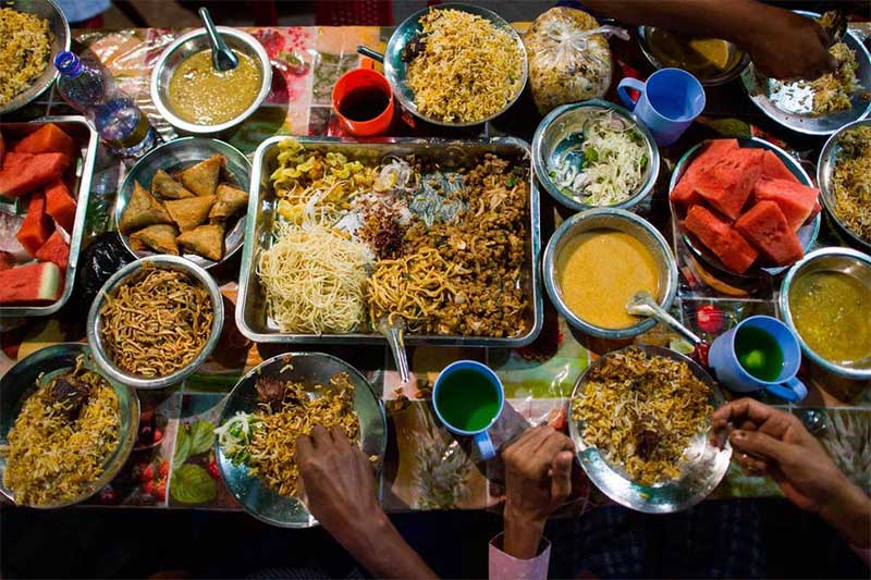 Foods in Myanmar