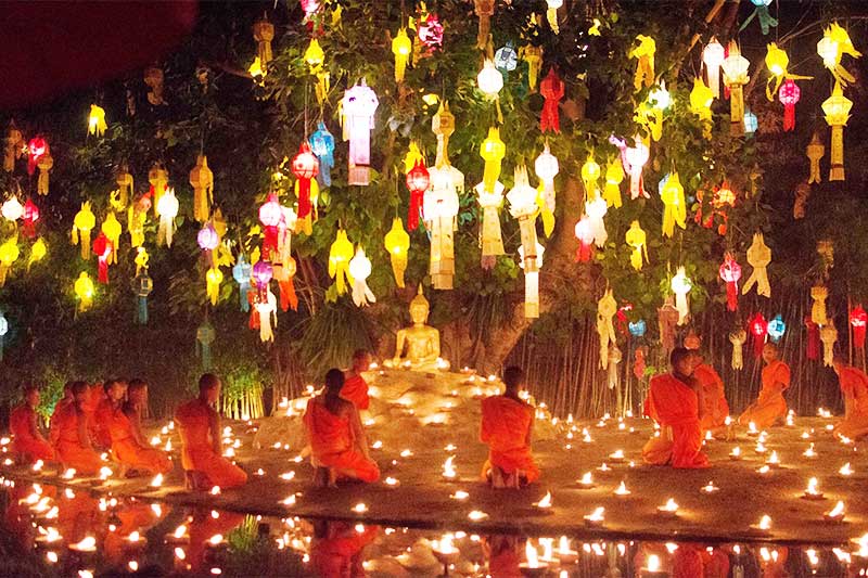 New Year in Chiang Mai, Thailand