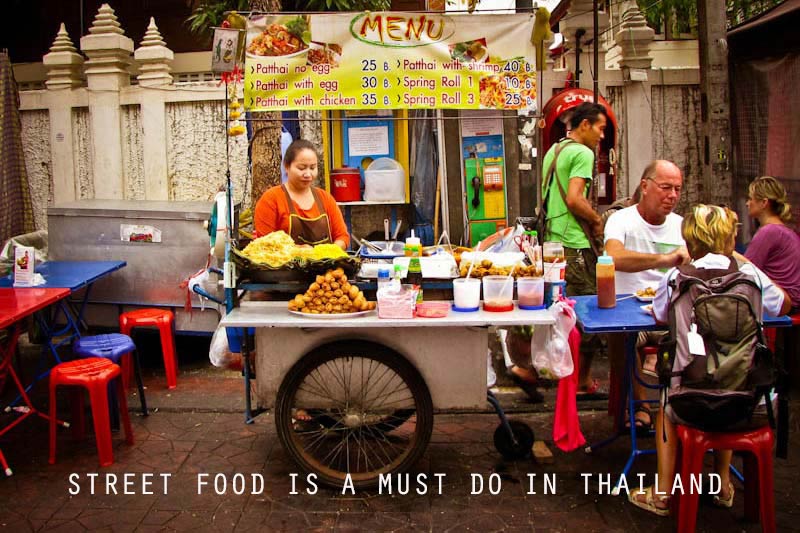 Street food in Thailand