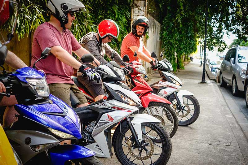 Motorbike in HCM City, Vietnam