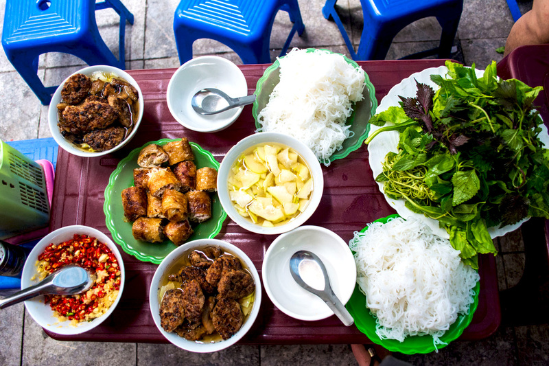 Bun Cha in Vietnam