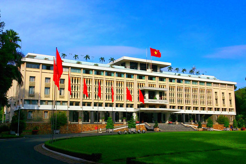 Reunification Palace Saigon Vietnam trips