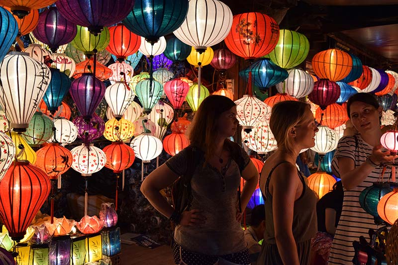 Hoian Lanterns in Vietnam Private Tours