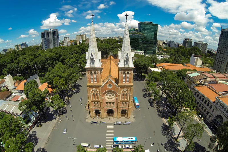 Notra-Dame-Cathedral Vietnam Family Tours