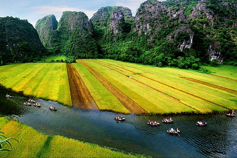 Tam Coc - Bich Dong in Vietnam Tours