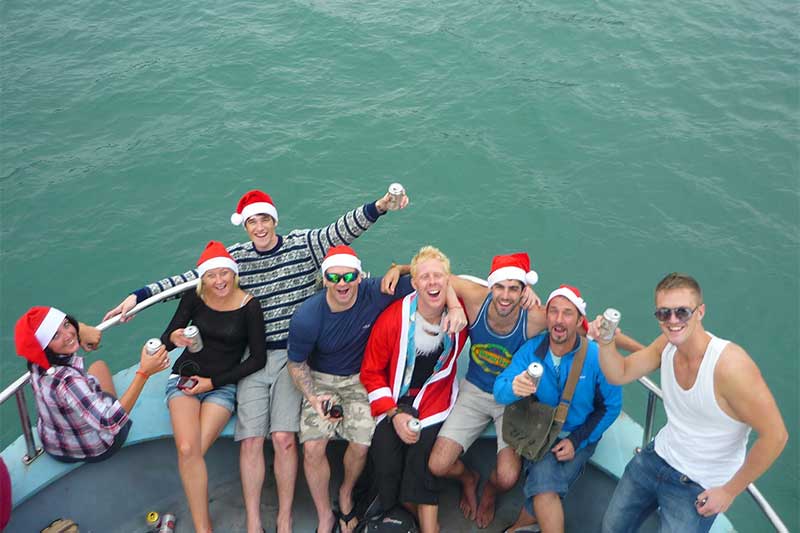 Christmas in Halong Bay, Vietnam