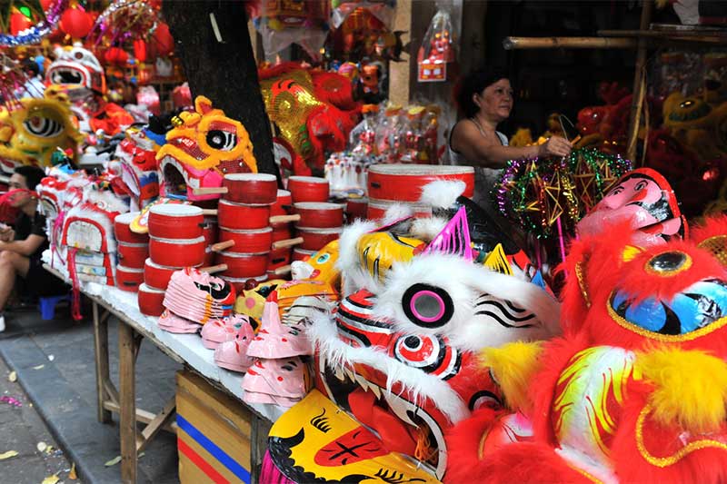 Mid Autumn Festival in Hanoi,Vietnam