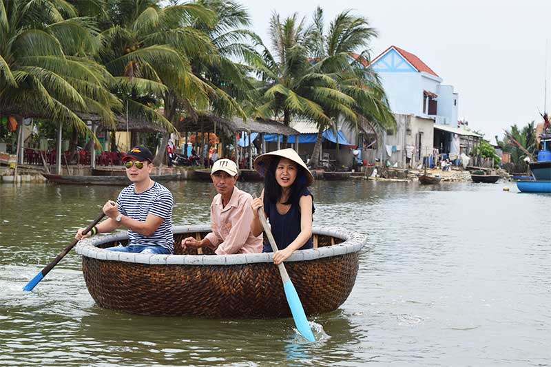 Bamboo Boat in Hoi An
