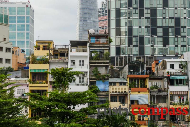 Saigon street scape travel to Vietnam