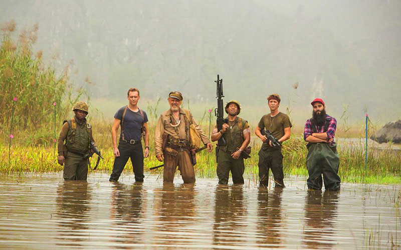 Cast crew swamp skull island