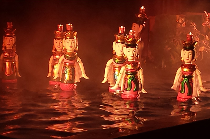 Vietnamese Water Puppets - Traditional Puppet Fun